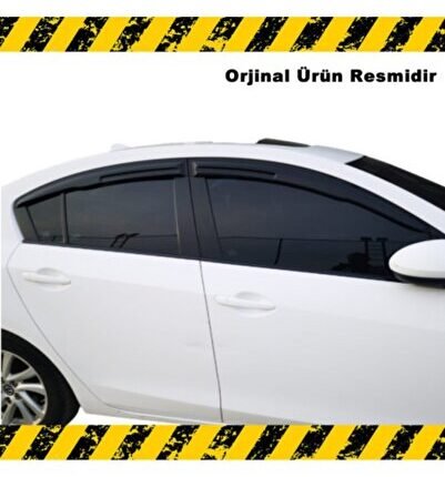 Mazda 3 Mügen Cam Rüzgarlığı Sedan 2009-2014 Arası 4 Lü Set