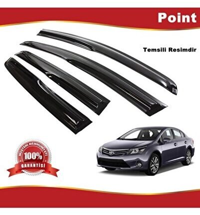 Toyota Avensis Mügen Cam Rüzgarlığı 2009-2015 Arası 4 Lü