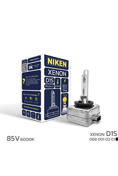 1_org_zoom-15269.jpg NIKEN D1S XENON FAR AMPULU 85V 35W PK32d-2 6000K - Görsel 1