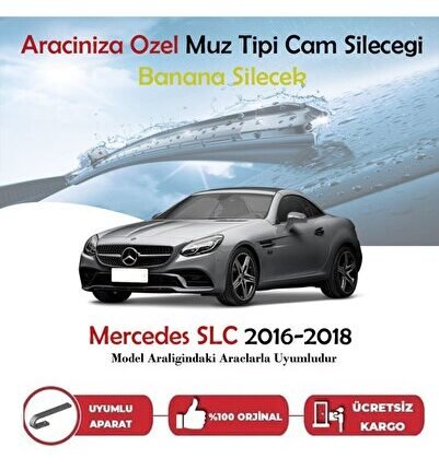 Mercedes SLC Muz Silecek Takımı 2016-2018