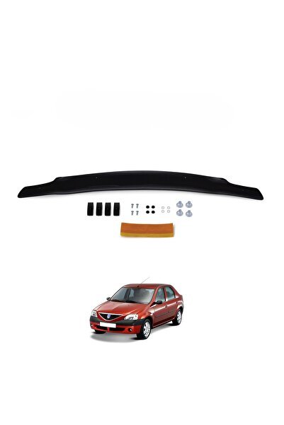 1_org_zoom-3049.jpg Dacia Logan Kaput Rüzgarlığı Maskesi 2004-2012 arası Piano Black - Görsel 1
