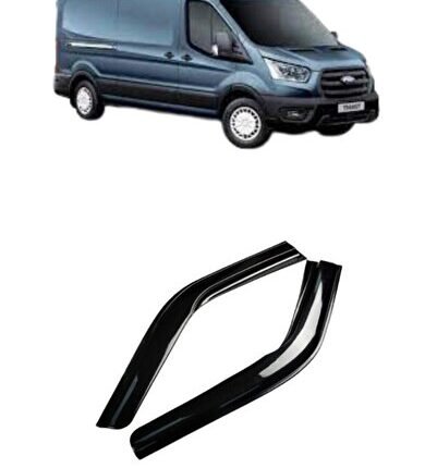 Ford Transit 2013-2022 Cam Rüzgarlığı Piano Black Cam Rüzgarlığı 2 li