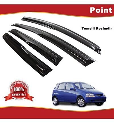 Chevrolet Kalos Hb Mügen Cam Rüzgarlığı 2004-2007 Arası 4 Lü Takım