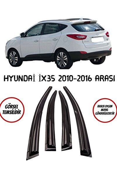 1_org_zoom-3749.jpg Hyundai Ix35 Cam Rüzgarlığı 4lü 2010-2016 Arası Uyumlu - Görsel 1