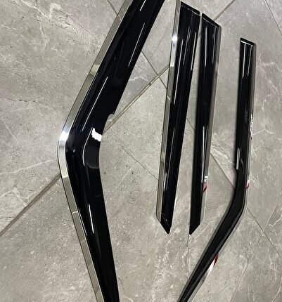 Chery Tiggo 8 Kromlu Cam Rüzgarlığı 4'lü