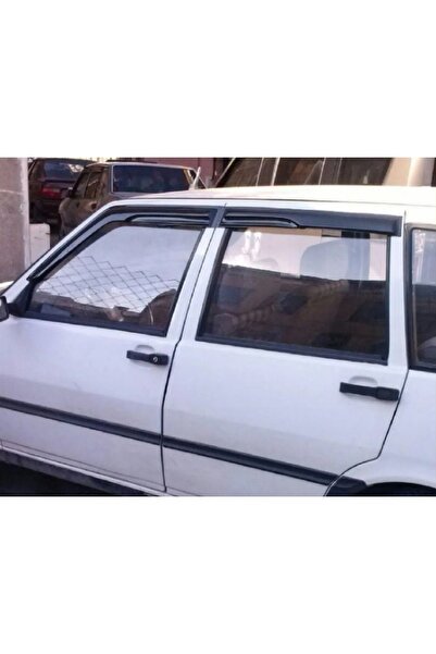 1_org_zoom-3755.jpg Fiat Uno Mügen Parlak Siyah Cam Rüzgarlığı Tüm Kasalara Uyumlu 4 Lü Takım - Görsel 1