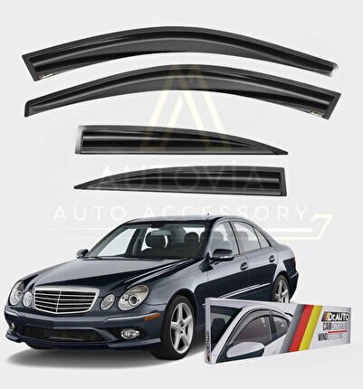 Mercedes E Serisi W211 2001-2008 Cam Rüzgarlığı 4lü