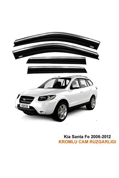 1_org_zoom-3830.jpg Hyundai Santa Fe Kromlu Cam Rüzgarlığı 2006-2012 Arası - Görsel 1