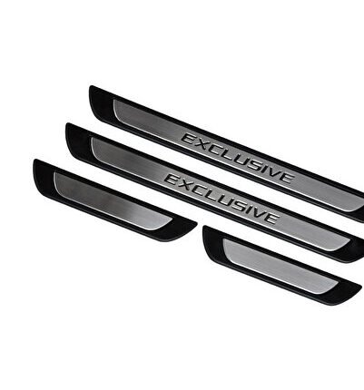 S-Dizayn Volkswagen Golf 4 Krom Kapı Eşik Koruması Exclusive Line 1998-2004 4 Parça K811C47-PKEX4