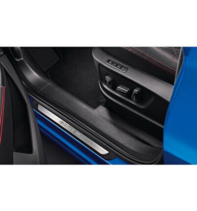 S-Dizayn Citroen C3 Krom Kapı Eşik Koruması Edition Line 2002-2008 4 Parça K206C47-PKED4