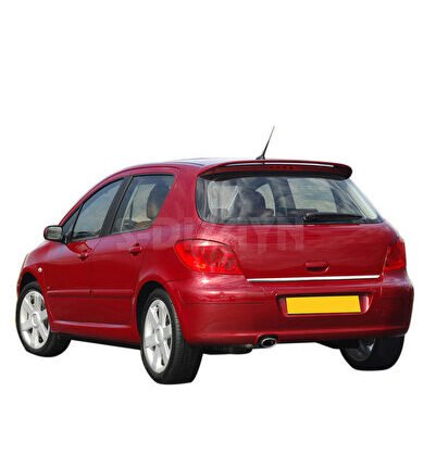 S-Dizayn Peugeot 307 Krom Bagaj Alt Çıta 2001-2008 6905030