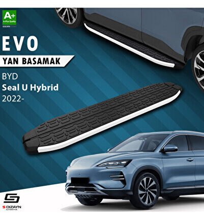 BYD Seal U Hybrid Evo Aluminyum Yan Basamak 193 Cm 2022 Üzeri A+ Kalite BY-SU1-HYB-YBS-EV-AL-193-E