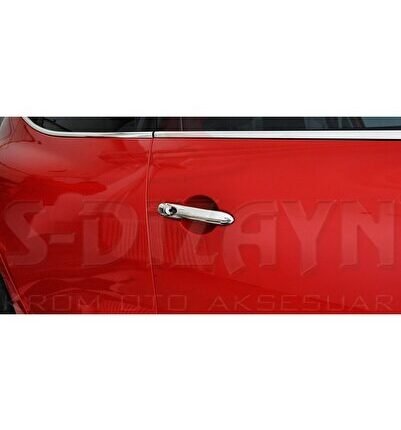 S-Dizayn Renault Clio 4 Sporttourer Krom Kapı Kolu 2 Kapı Sensörlü 2012-2019