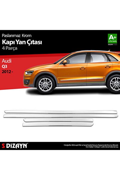 1_org_zoom-7948.jpg S-Dizayn Audi Q3 Krom Kapı Yan Çıtası 2012-2018 5107404 - Görsel 1