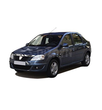 S-Dizayn Dacia Logan Krom Cam Çıtası 4 Prç 2008-2013 5622060