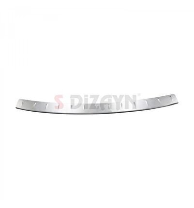 S-Dizayn Skoda Octavia 2 A5 SW Krom Arka Tampon Eşiği Dar Model 2009-2013