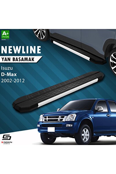 1_org_zoom-9139.jpg Isuzu D-Max NewLine Aluminyum Yan Basamak 203 Cm 2002-2012 A+ Kalite IS-DM1-YBS-NW-AL-203-E - Görsel 1