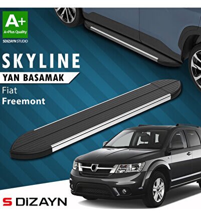 Fiat Freemont Skyline Krom Yan Basamak 183 Cm 2010-2020 A+ Kalite FI-FM1-YBS-SKY-KA-183
