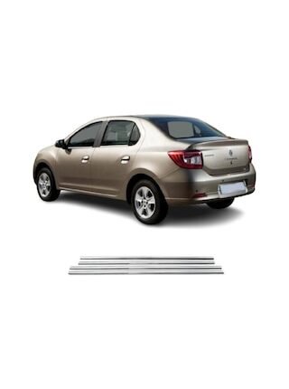 Renault Symbol Krom Cam Çıtası 2013 Üzeri 4 Prç. Paslanmaz Çelik N11.6153