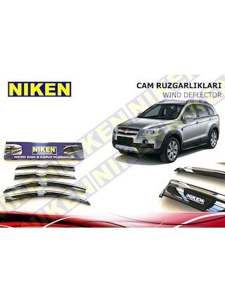 Chevrolet Captiva Kromlu Cam Rüzgarlığı Niken 2009 Sonrası