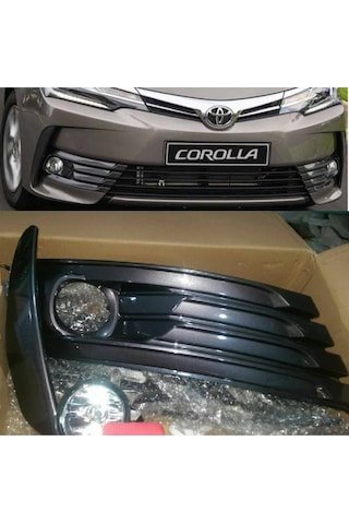 IMG-1660147266124966960.jpg Toyota Corolla Uyumlu 2016-2017 2018 Sis Farı Lambası Çerçevesi - Görsel 1