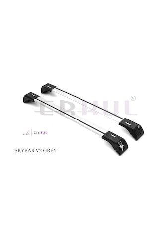 IMG-1663716789067003355.jpg Hyundaı-Bayon 2021 Üzeri Ara Atkı Skybar V2 Gri - Görsel 1