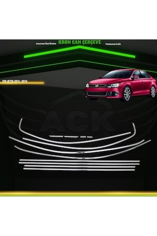 IMG-2388771470273991474.jpg Volkswagen Jetta 2011-2015 Araca Özel Cam Çerçevesi Tamtur A+ - Görsel 1