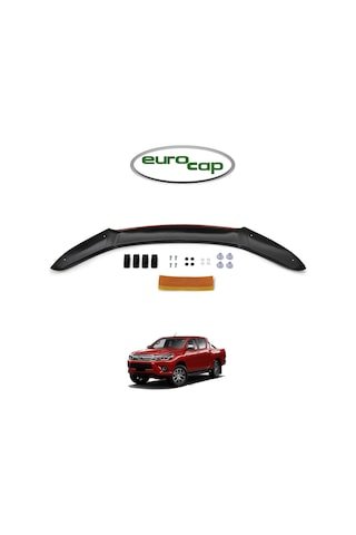 IMG-2555396332280094529.jpg Toyota Uyumlu Hilux Ön Kaput Maskesi Koruma Rüzgarlığı Deflektö N11.15996 - Görsel 1
