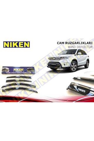 IMG-3038834108540525359.jpg Suzuki Vitara Kromlu Cam Rüzgarlık Niken 2016-2017-2018-2019-2020 - Görsel 1