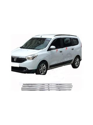 Dacia Lodgy Krom Cam Çıtası 2013 Ve Sonrası Paslanmaz Çelik