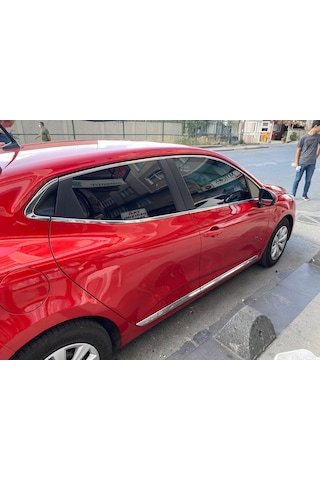 IMG-3416939562611251371.jpg Renault Clio 5 Hb Cam Çerçevesi Krom 12 Prç 2019 Snr - Görsel 1