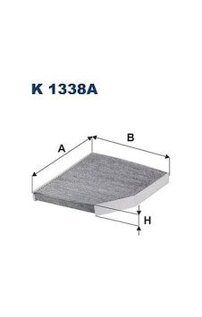 Fıltron K1338a Kabin Filtresi Ford Tourneo Custom 2012 -transit 2014-transit Custom 2012 Bk2119g244aa-1839688