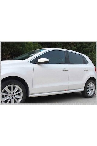 IMG-4315856415395571572.jpg Vw Polo Cam Çerçevesi Çıtası Komple Set Krom 2009-2014 Arası - Görsel 1