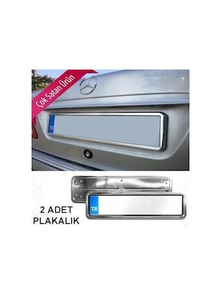 Hummer Krom Plakalık Nikel Plaka Altı Ön-Arka 490472885
