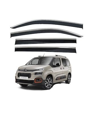 Citroen Berlingo Kromlu Cam Rüzgarlığı 2018 Sonrası 4'lü