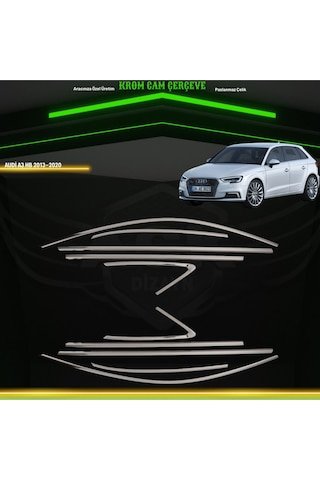 IMG-497566697541344871.jpg Audi A3 Hb 2013-2018 Araca Özel Cam Çerçevesi Tamtur A+ - Görsel 1