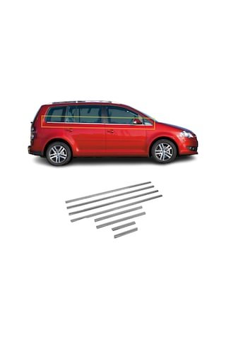 IMG-5799342960391778992.jpg Vw Touran Krom Cam Çıtası 8 Prç. 2003-2009 P.Çelik - Görsel 1