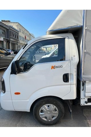 IMG-6477215909622356939.jpg Kia Bongo Krom Cam Çıtası 2 Parça 2008+ Paslanmaz Çelik - Görsel 1