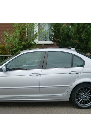 IMG-6612986669234057594.jpg Bmw 3 Seri E46 Krom Cam Çıtası 4 Parça P.Çelik 1998-2005 - Görsel 1