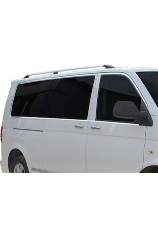 IMG-7224803202296854978.jpg Volkswagen Multivan T5 Cam Çerçevesi 14 Prç Krom U.Ş Çift Sürgü - Görsel 1