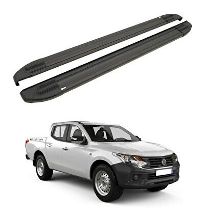 Ram 1200 2016-2021 Yan Basamak Brillant Siyah