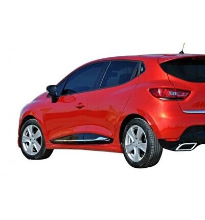 Renault Clio 4 2012 - 2019 Uyumlu Yedek Parça Marşpiyel Plastik Boyasız