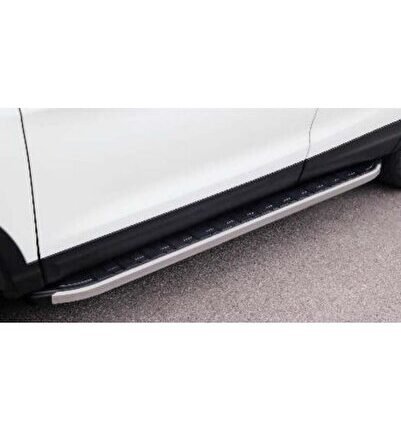 SsangYong Musso Uyumlu Yedek Parça 2019+ Yan Basamak (Quantum Grey) Gri AQM4WD