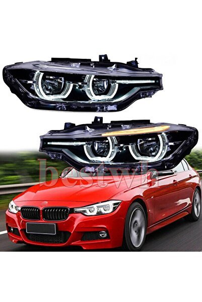 1_org_zoom-31349.jpg BMW F30 2012-2019 HOLEJEN UYUMLU LCİ LED ÖN FAR - Görsel 1