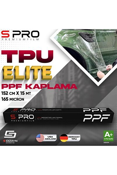 1_org_zoom-31350.jpg S Pro PPF Boya Koruma Filmi TPU Elite 165mic 152cm/15mt - Görsel 1