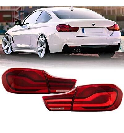 BMW F32 2014-2020 LCİ KIRMIZI LEDLİ ARKA STOP LAMBASI