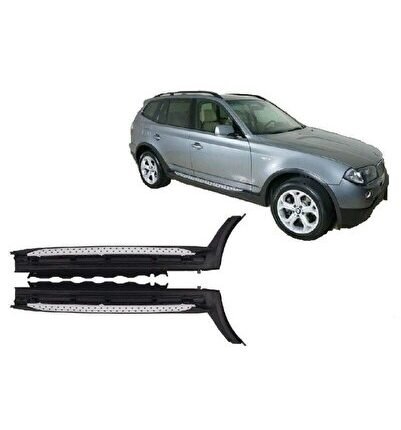 Bmw X3 2003-2010 Yan Basamak Sıde Step Bmw Steyle