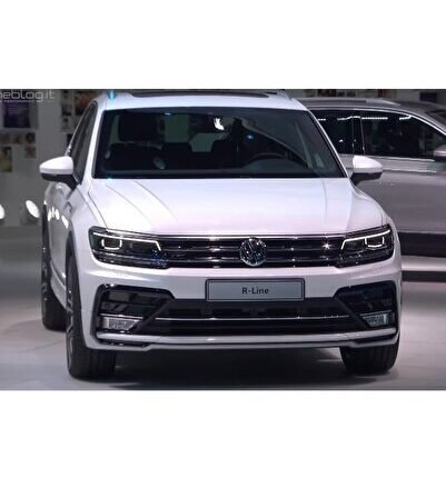 Volkswagen Tıguan 2016-2020 Uyumlu R-lıne Body Kıt (ön Tampon-panjur-dıfüzör-spoiler)