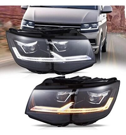 Vw Transporter T6 2015-2020 Uyumlu T6.1 Ful LED Ön Far