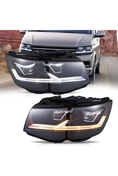 1_org_zoom-31407.jpg Vw Transporter T6 2015-2020 Uyumlu T6.1 Ful LED Ön Far - Görsel 1